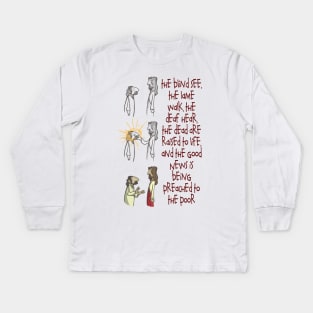 Tell John... Kids Long Sleeve T-Shirt